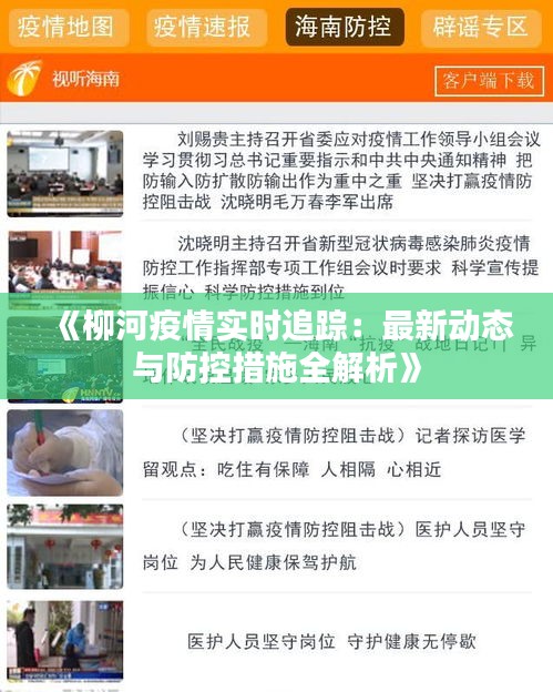 《柳河疫情实时追踪：最新动态与防控措施全解析》