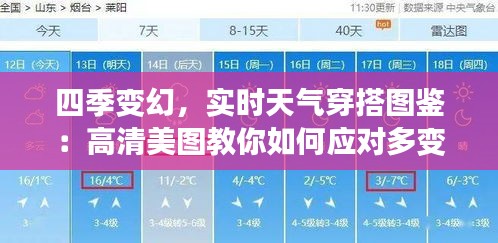 四季变幻，实时天气穿搭图鉴：高清美图教你如何应对多变天气