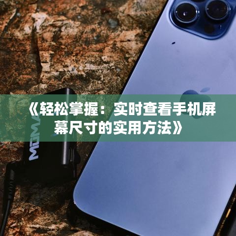 《轻松掌握:实时查看手机屏幕尺寸的实用方法》