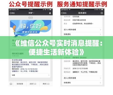 《维信公众号实时消息提醒：便捷生活新体验》