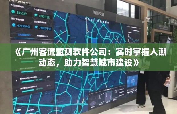 《广州客流监测软件公司：实时掌握人潮动态，助力智慧城市建设》