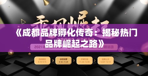 《成都品牌孵化传奇：揭秘热门品牌崛起之路》