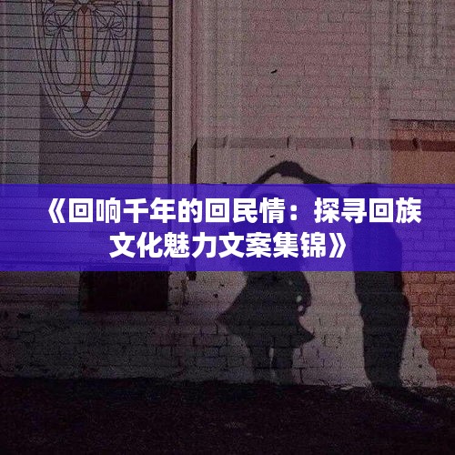 《回响千年的回民情：探寻回族文化魅力文案集锦》