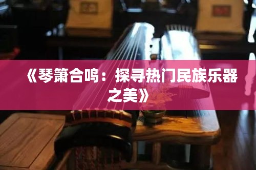 《琴箫合鸣：探寻热门民族乐器之美》