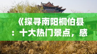 《探寻南阳桐伯县：十大热门景点，感受千年古韵》