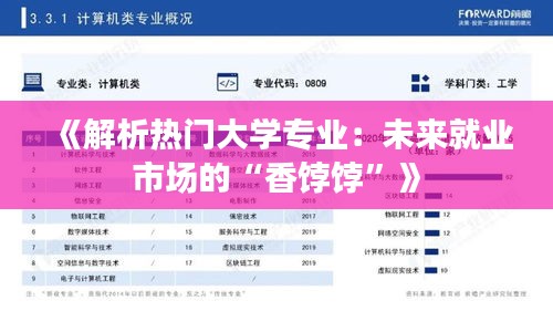 《解析热门大学专业：未来就业市场的“香饽饽”》