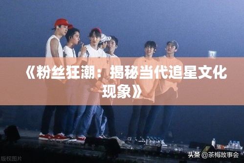 《粉丝狂潮：揭秘当代追星文化现象》
