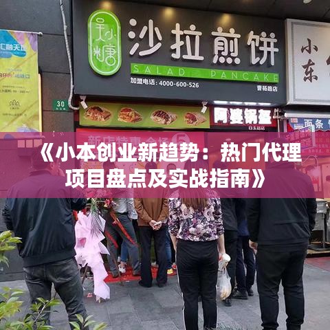 《小本创业新趋势：热门代理项目盘点及实战指南》