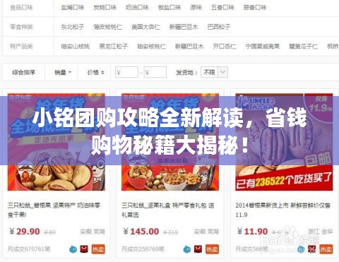 小铭团购攻略全新解读，省钱购物秘籍大揭秘！