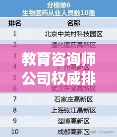 教育咨询师公司权威排名榜单揭晓，影响力深度解读！