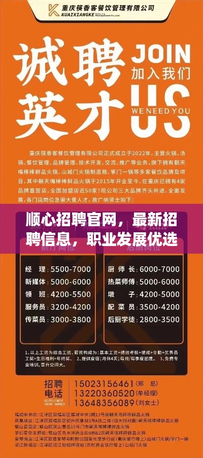 顺心招聘官网，最新招聘信息，职业发展优选之路