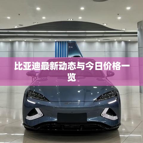 比亚迪最新动态与今日价格一览