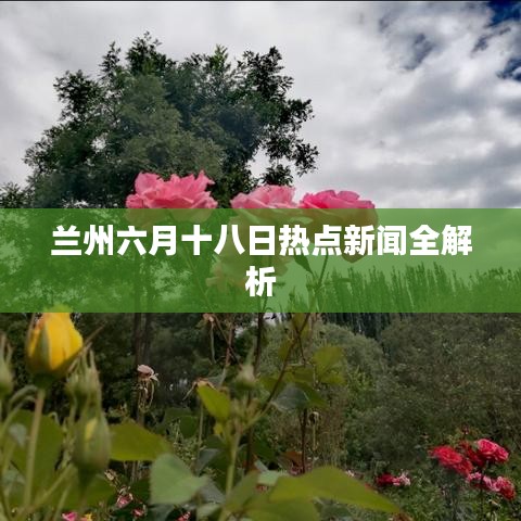 兰州六月十八日热点新闻全解析