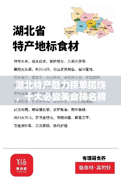 湖北特产魅力榜单揭晓，十大必尝美食排名榜单！