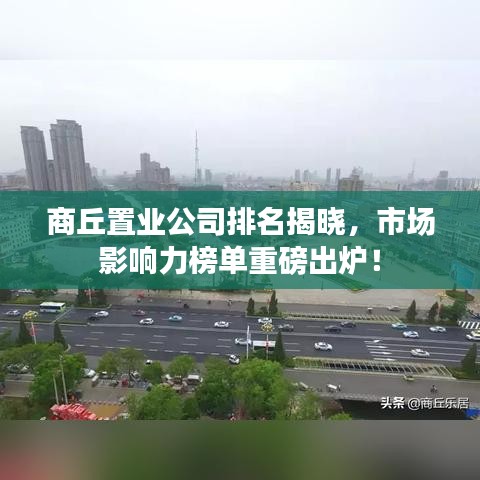 商丘置业公司排名揭晓，市场影响力榜单重磅出炉！