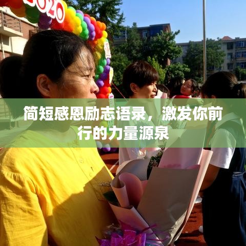 简短感恩励志语录，激发你前行的力量源泉