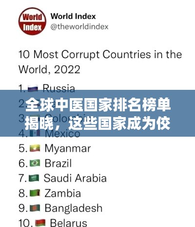 全球中医国家排名榜单揭晓，这些国家成为佼佼者！