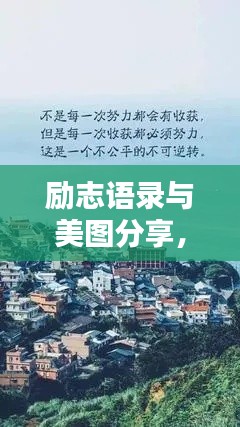 励志语录与美图分享，努力生活的力量