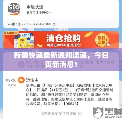 新蔡快递最新通知速递，今日更新消息！