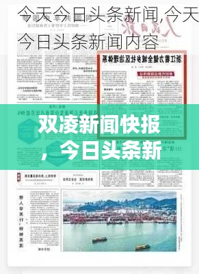 双凌新闻快报，今日头条新闻汇总