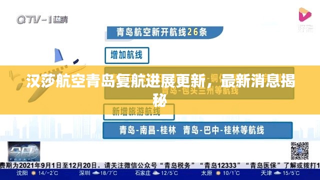 汉莎航空青岛复航进展更新，最新消息揭秘