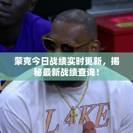 蒙克今日战绩实时更新，揭秘最新战绩查询！