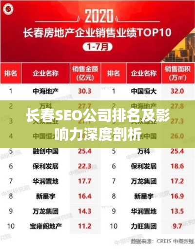 长春SEO公司排名及影响力深度剖析