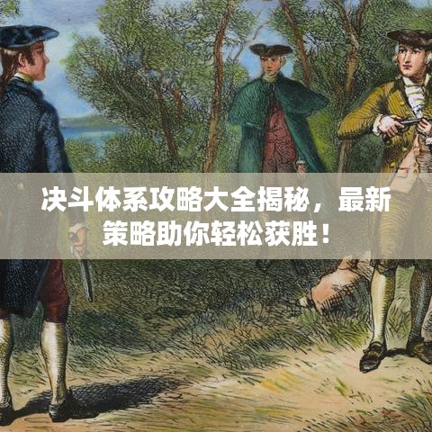 决斗体系攻略大全揭秘，最新策略助你轻松获胜！