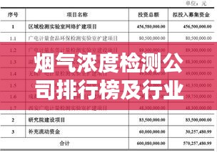 烟气浓度检测公司排行榜及行业影响力解析