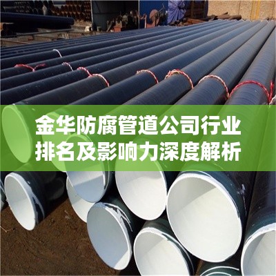 金华防腐管道公司行业排名及影响力深度解析