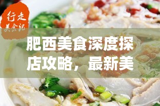 肥西美食深度探店攻略，最新美食之旅指南，带你品味地道美味！
