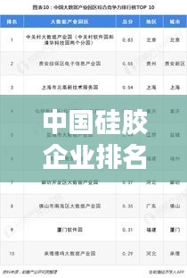 中国硅胶企业排名TOP10榜单揭晓