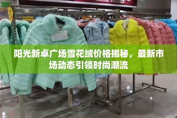 阳光新卓广场雪花绒价格揭秘，最新市场动态引领时尚潮流