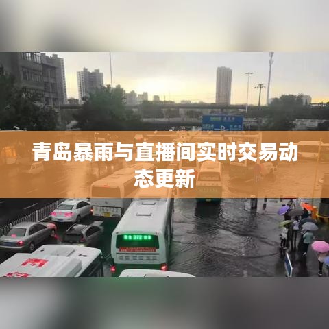 青岛暴雨与直播间实时交易动态更新