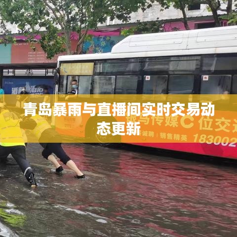 青岛暴雨与直播间实时交易动态更新