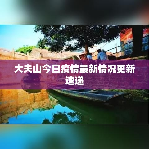 大夫山今日疫情最新情况更新速递