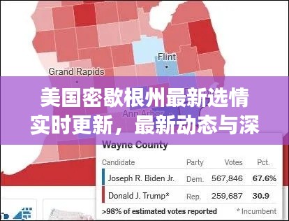 美国密歇根州最新选情实时更新,最新动态与深度解读