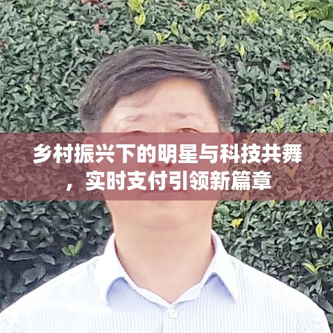 乡村振兴下的明星与科技共舞,实时支付引领新篇章