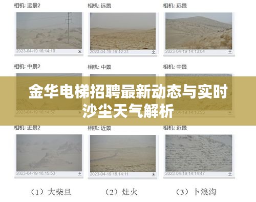 金华电梯招聘最新动态与实时沙尘天气解析