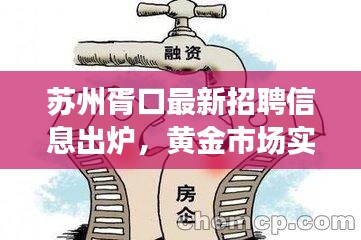 苏州胥口最新招聘信息出炉,黄金市场实时开市时间一览无余
