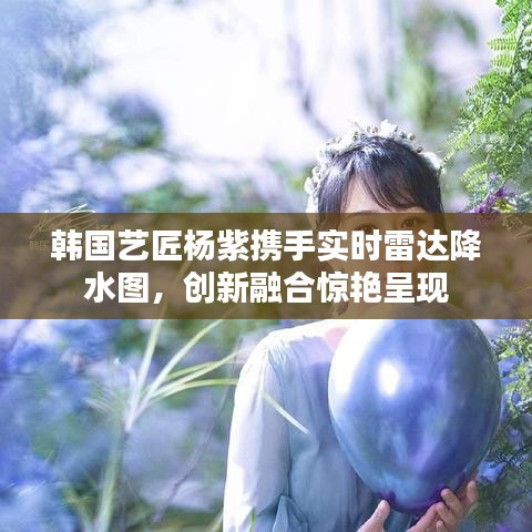 韩国艺匠杨紫携手实时雷达降水图,创新融合惊艳呈现