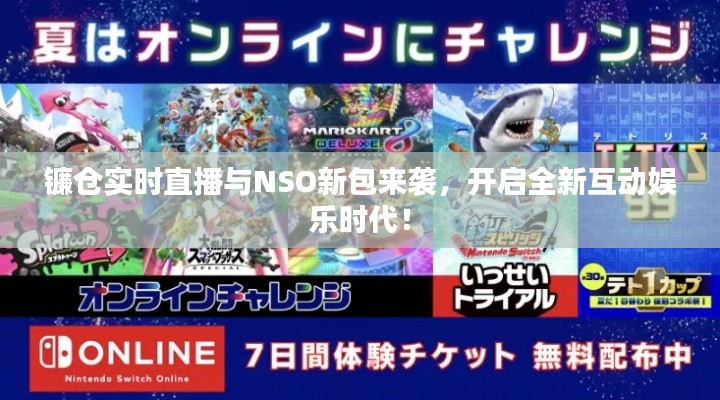 镰仓实时直播与NSO新包来袭，开启全新互动娱乐时代！