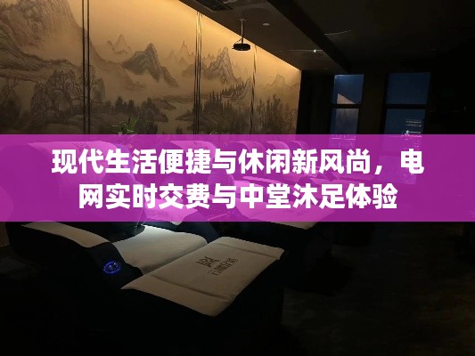 现代生活便捷与休闲新风尚，电网实时交费与中堂沐足体验
