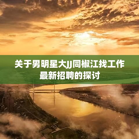 关于男明星大JJ同椒江找工作最新招聘的探讨
