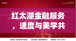 红太湖金融服务,速度与美学共舞,实时到账体验升级