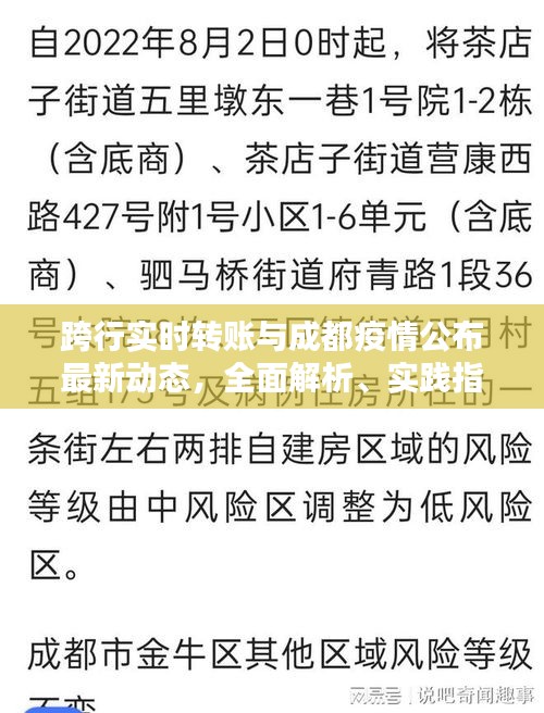 跨行实时转账与成都疫情公布最新动态，全面解析、实践指导与警示