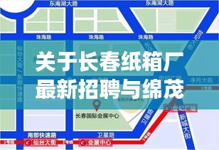 关于长春纸箱厂最新招聘与绵茂实时路况的解析