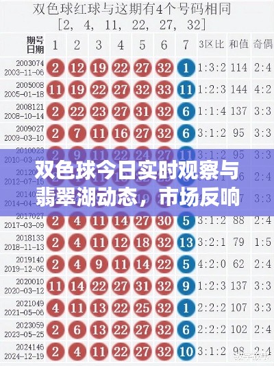 双色球今日实时观察与翡翠湖动态,市场反响热烈,未来展望引人瞩目
