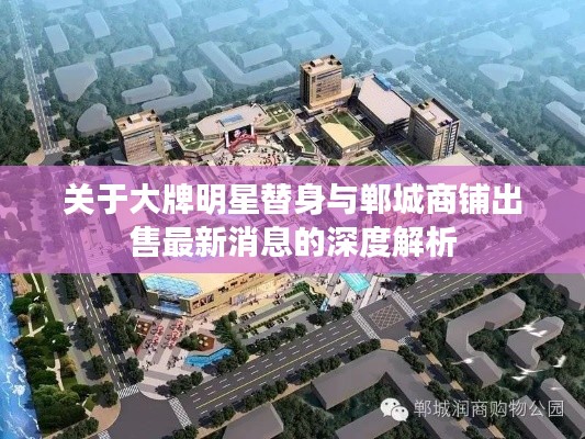 关于大牌明星替身与郸城商铺出售最新消息的深度解析