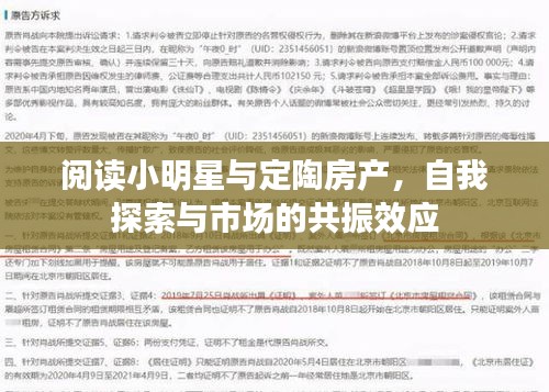 阅读小明星与定陶房产,自我探索与市场的共振效应